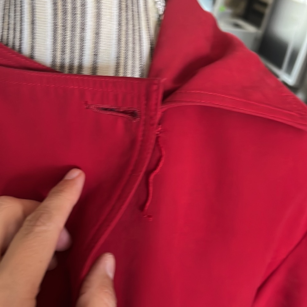 1 hour sale. Dolce & Gabbana, red jacket (lined, light to medium warmth) - Picture 9 of 9